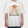 Mushroom Lady, Tricou Oversize Barbati (Unisex)