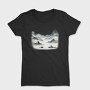 Mountain Lake Watercolor Skyland, Tricou Femei
