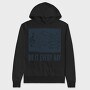 Music Text, Hanorac Oversize Barbati (Unisex)