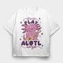 Music Axolotl Pun Alotl Songs, Tricou Oversize Barbati (Unisex)