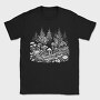 Mushroom Pine Forest, Tricou Barbati (Unisex)