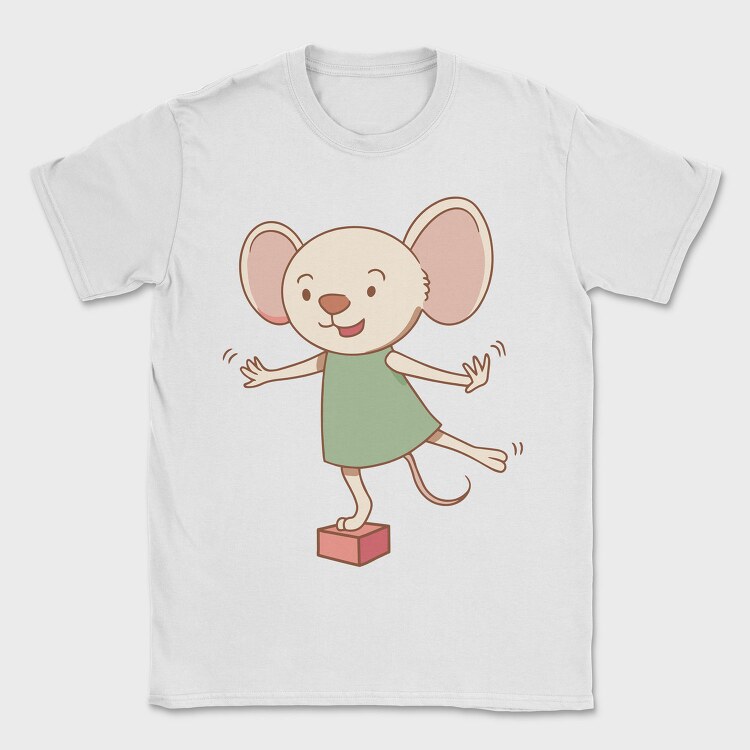 Mouse Dance Party, Tricou Barbati (Unisex)