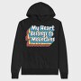 Mountain Lover Lettering, Hanorac Oversize Barbati (Unisex)