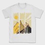 Mountain Landscape Strokes, Tricou Barbati (Unisex)