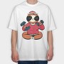 Sloth Exercise, Tricou Oversize Barbati (Unisex)