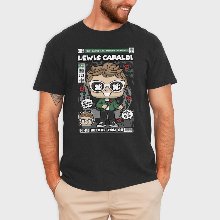 Roses Sunglasses Pop Culture Comic Streetwear, Tricou Barbati (Unisex)