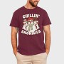 Chillin Snowmies, Tricou Barbati (Unisex)