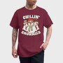 Chillin Snowmies, Tricou Barbati (Unisex)