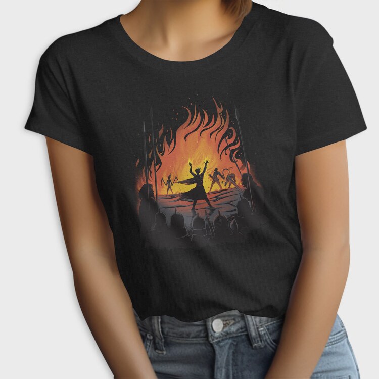 Wizard Fire Wall, Tricou Femei