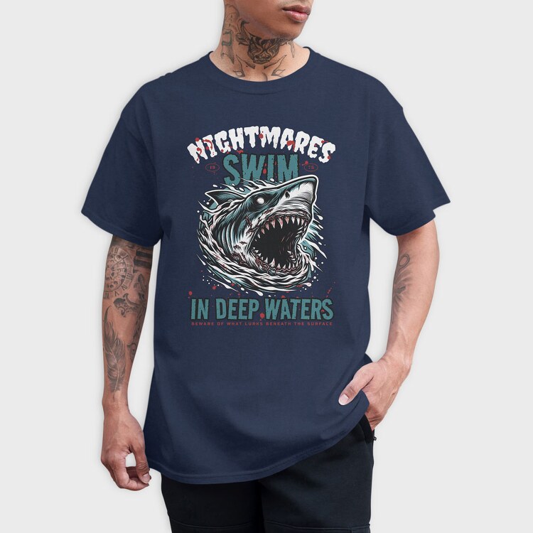 Swim in Deep Waters, Tricou Barbati (Unisex)