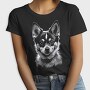 Kleekai Dog Monochrome, Tricou Femei