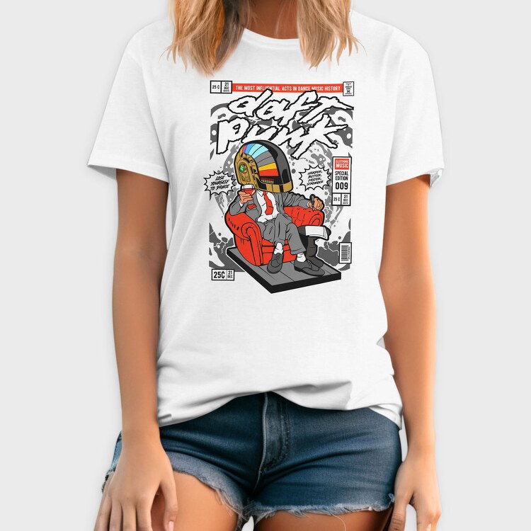 Daft Punk Anthem, Tricou Barbati (Unisex)