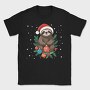 Sloth Christmas Tote, Tricou Barbati (Unisex)