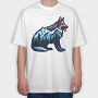 Mountain Dog Landscape, Tricou Oversize Barbati (Unisex)