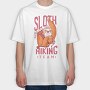 Sloth Hiking Team, Tricou Oversize Barbati (Unisex)