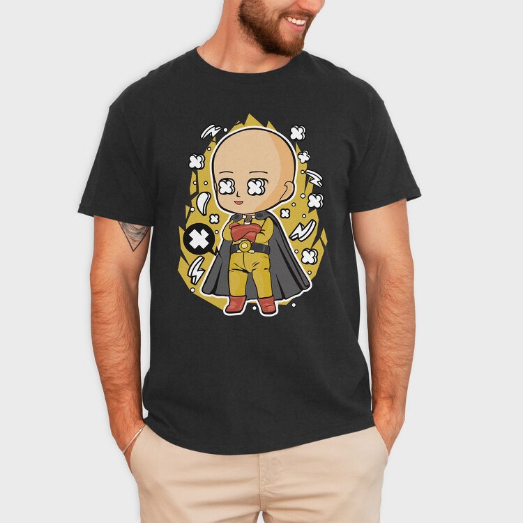 Saitama Street Style, Tricou Barbati (Unisex)