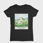 Mountain And Pine Trees Landscape Quote, Tricou Femei