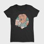 Sloth Animal With Beer Cartoon, Tricou Femei