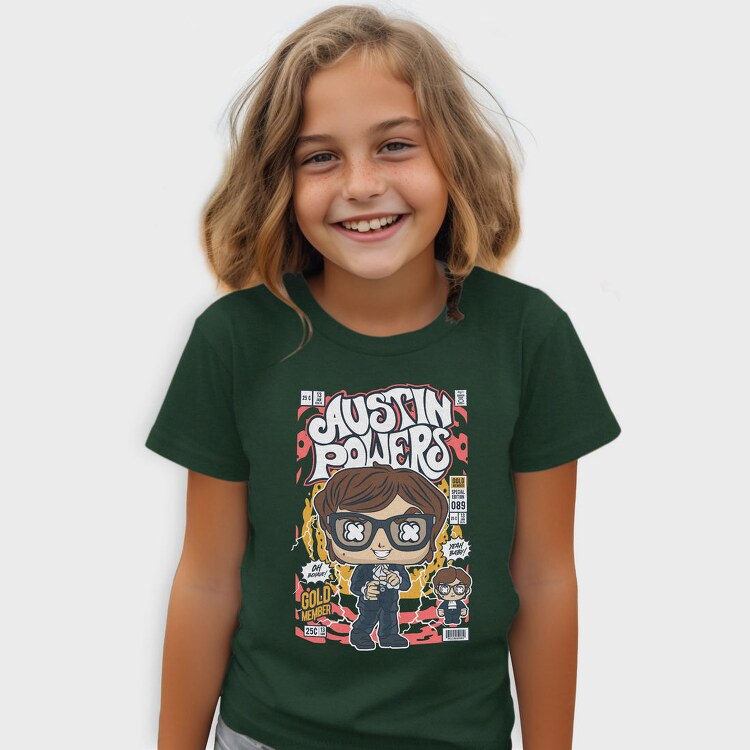 Austin Powers Pop Art, Tricou Copii