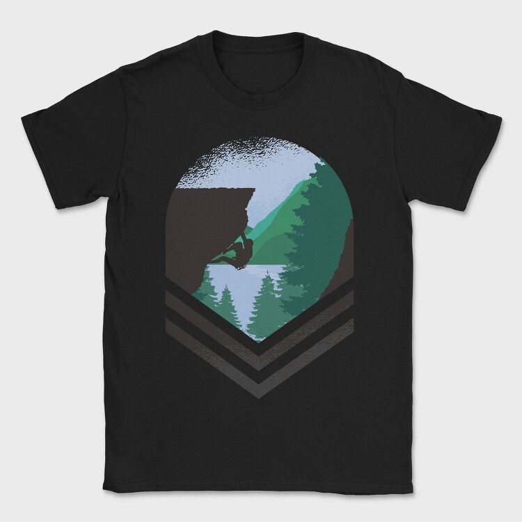 Mountain Climber Nature Bay Climber, Tricou Barbati (Unisex)