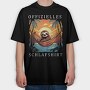 Sloth Hammock, Tricou Oversize Barbati (Unisex)