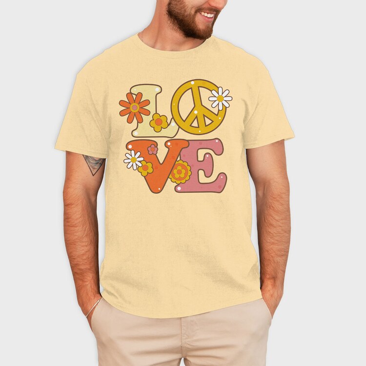 Love Illustration, Tricou Barbati (Unisex)