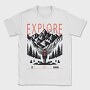 Mountain Explorer Explore, Tricou Barbati (Unisex)