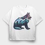 Mountain Dog Landscape, Tricou Oversize Barbati (Unisex)