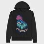 Mountain Cat Landscape, Hanorac Oversize Barbati (Unisex)