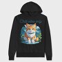 Mountain Cat Chill, Hanorac Oversize Barbati (Unisex)