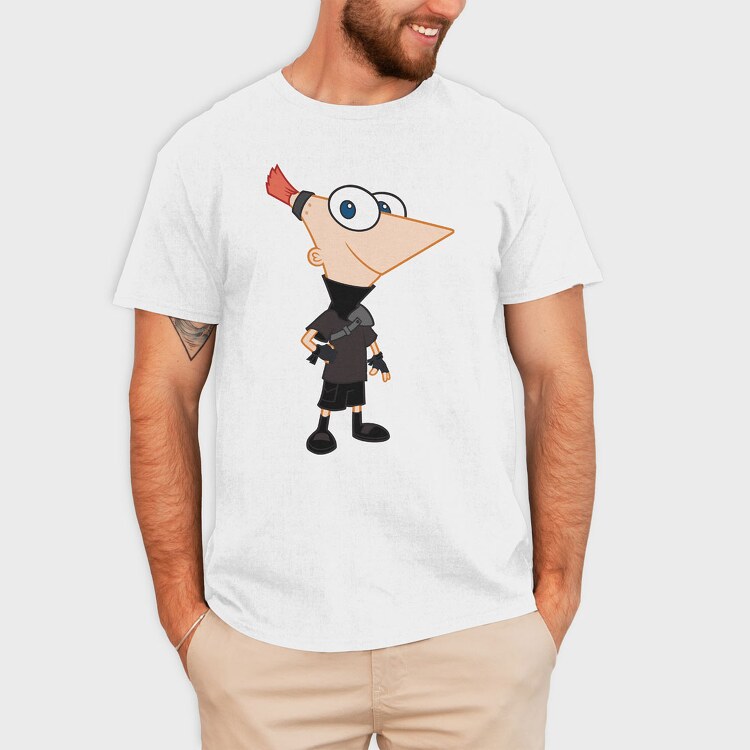 Phineas and Ferb 12, Tricou Barbati (Unisex)