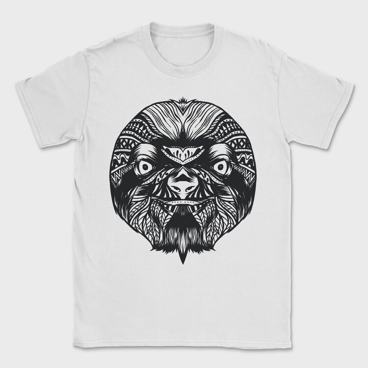 Sloth Mandala, Tricou Barbati (Unisex)