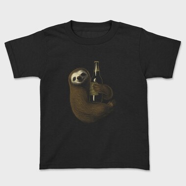 Sloth Hugging Beer, Tricou Copii