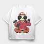 Sloth Exercise, Tricou Oversize Barbati (Unisex)