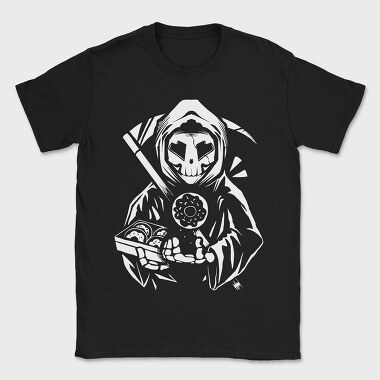 Grim Reaper Donut Love Pillow, Tricou Barbati (Unisex)