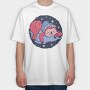 Sleeping Sloth On A Pillow Cap, Tricou Oversize Barbati (Unisex)