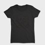 Skull Drinking Coffee Skeleton, Tricou Femei