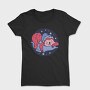 Sleeping Sloth On A Pillow Cap, Tricou Femei