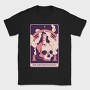 Skull Mystical Tarot Card The Enchanted Skull 10, Tricou Barbati (Unisex)