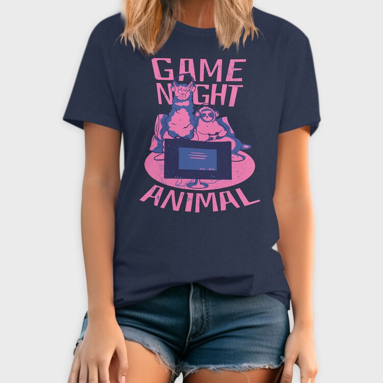 Game Night Animal, Tricou Barbati (Unisex)