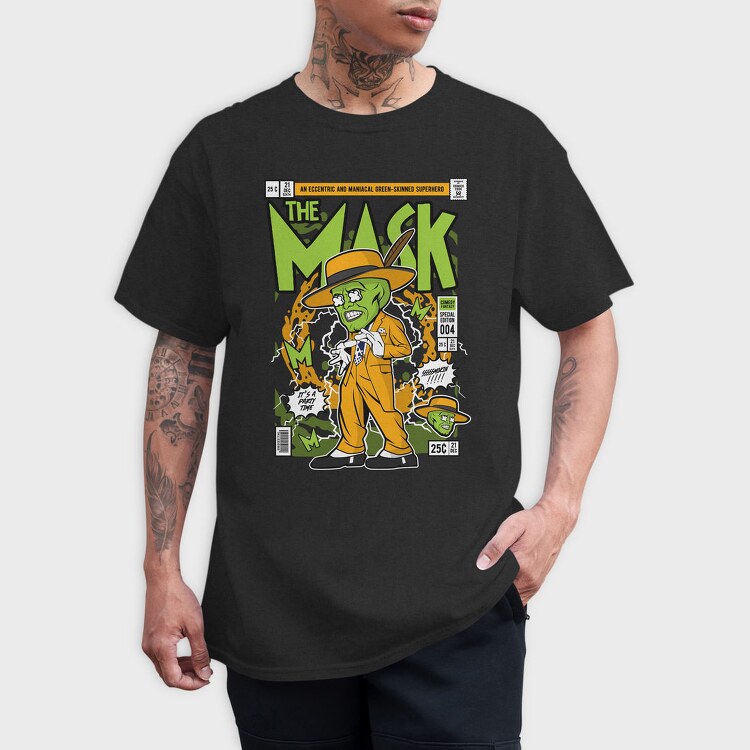 The Mask Comic, Tricou Barbati (Unisex)