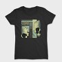 Skull Code Tote, Tricou Femei