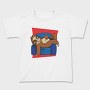 Sloth Animal In Couch, Tricou Copii