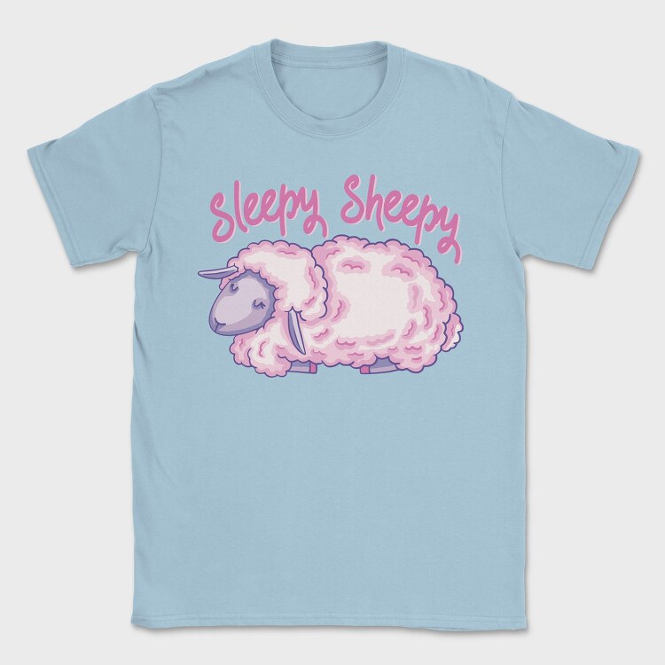 Sleepy Sheepy, Tricou Barbati (Unisex)