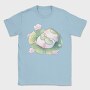 Sleeping Frog Lily Pad Froggy, Tricou Barbati (Unisex)