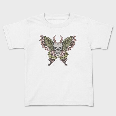 Skull Moth Wings, Tricou Copii