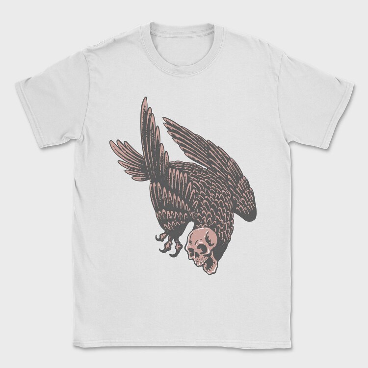 Skull Hawk, Tricou Barbati (Unisex)
