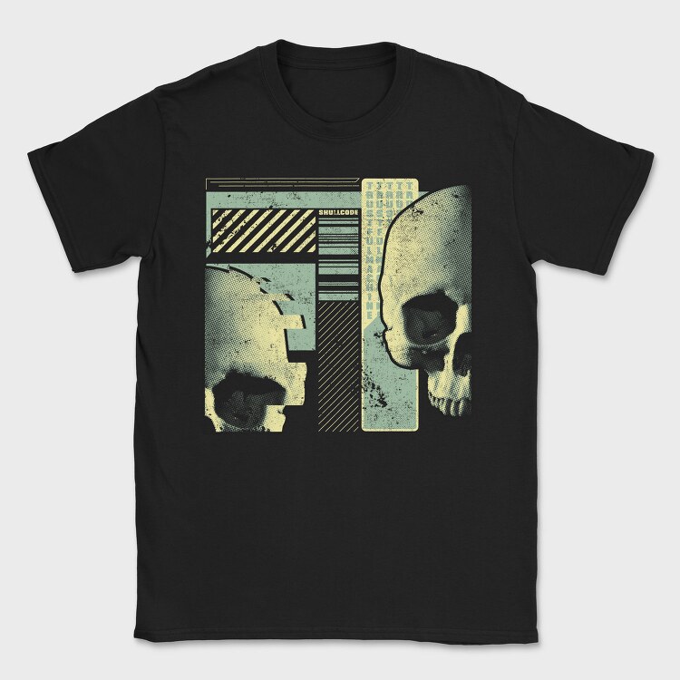 Skull Code Tote, Tricou Barbati (Unisex)
