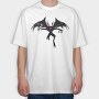 Mothman, Tricou Oversize Barbati (Unisex)