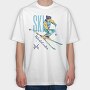 Ski Unlimited Emotion Winter, Tricou Oversize Barbati (Unisex)